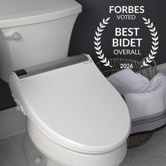BioBidet BB2000 stainless-steel nozzle close-up highlighting hygienic durable cleaning