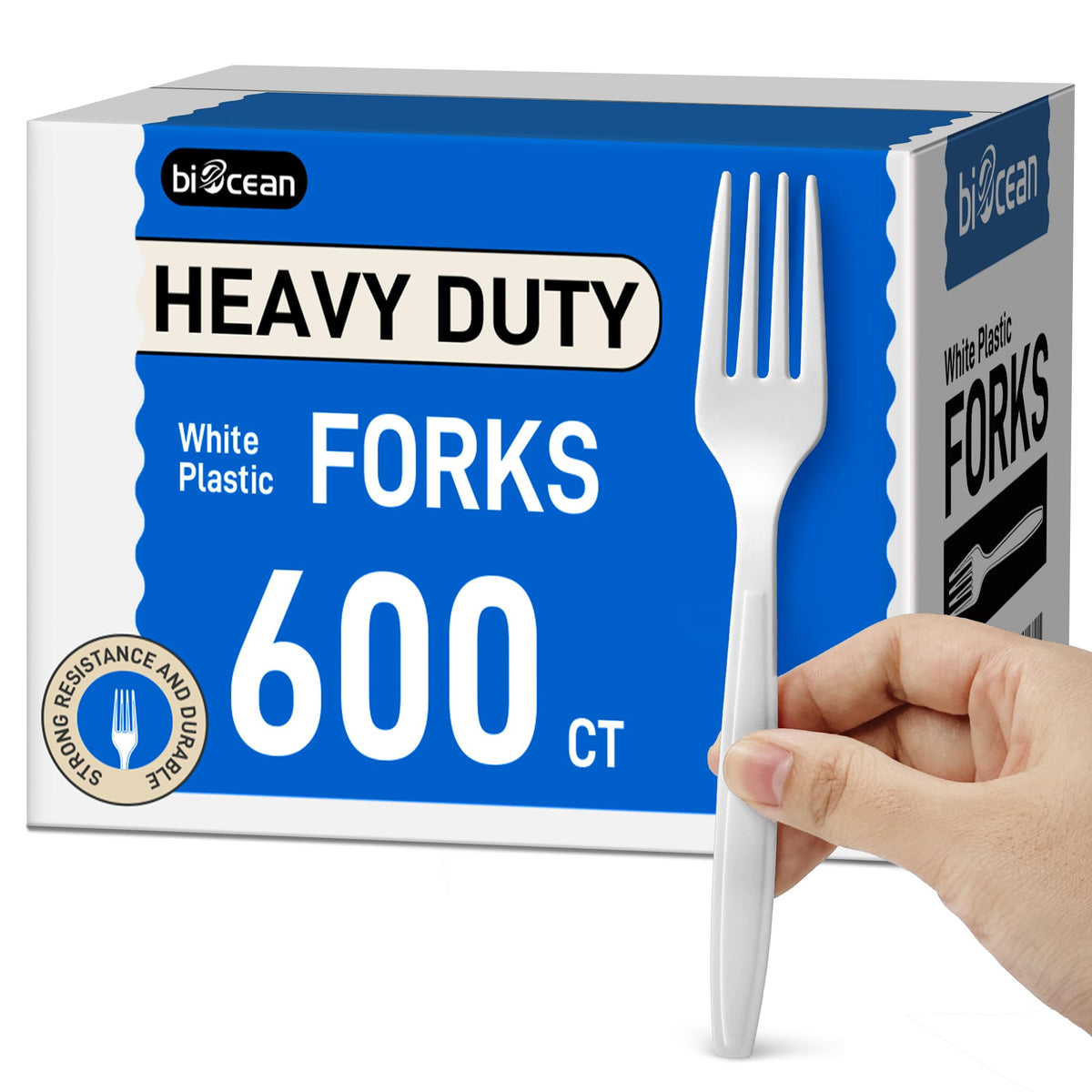 biocean front packaging showing 600 pack and bulk value benefit