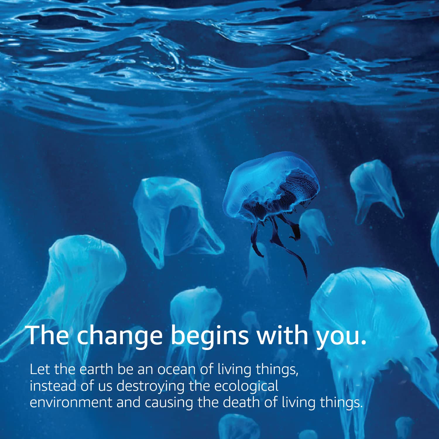biocean pack opened to display 50 forks spoons knives and waste-reduction benefit