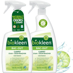 Biokleen Bac-Out front packaging showing eco-friendly benefits