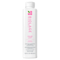 Biolage Color Last shampoo front bottle shows product and eco-friendly packaging benefit