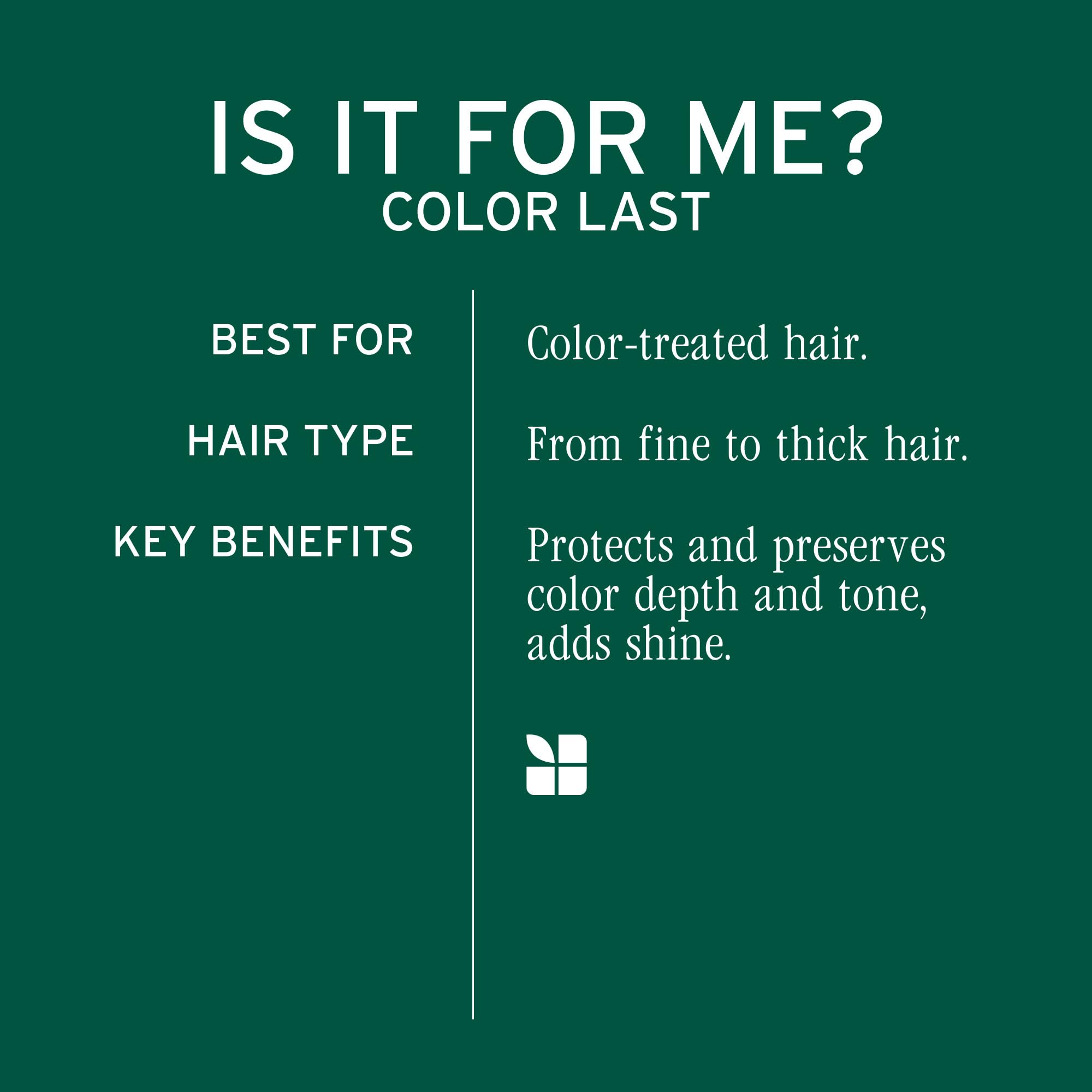 Biolage Color Last shampoo being dispensed demonstrating smooth application and control benefit