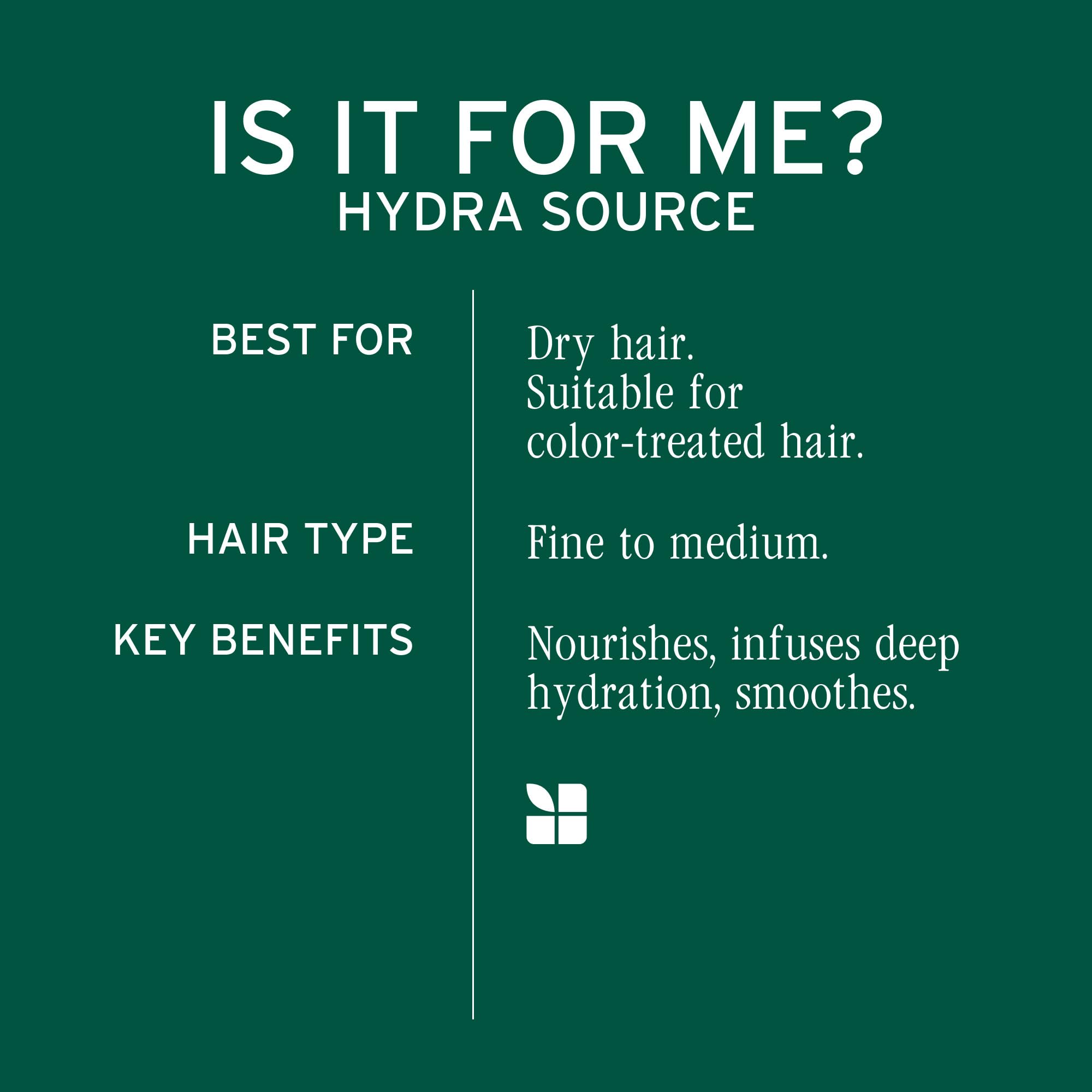 Biolage shampoo applied to wet hair for immediate hydration