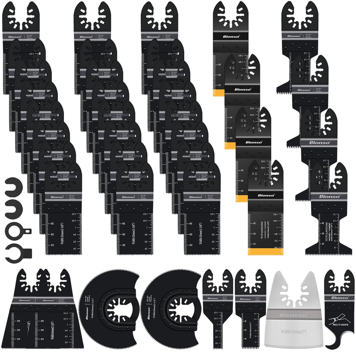 Bionso front packaging showing full 40 piece kit and benefits