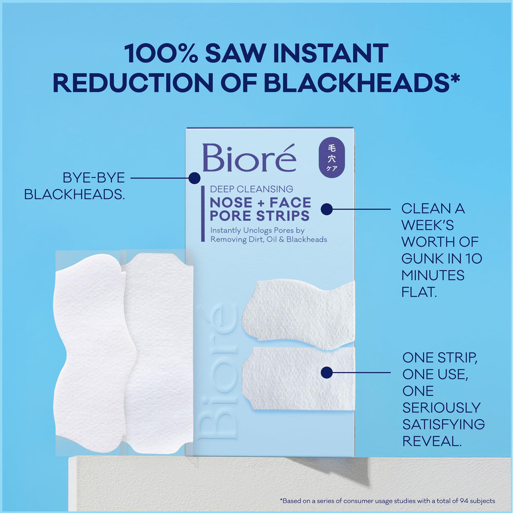 Bioré ingredient label close-up showing formulation transparency benefit