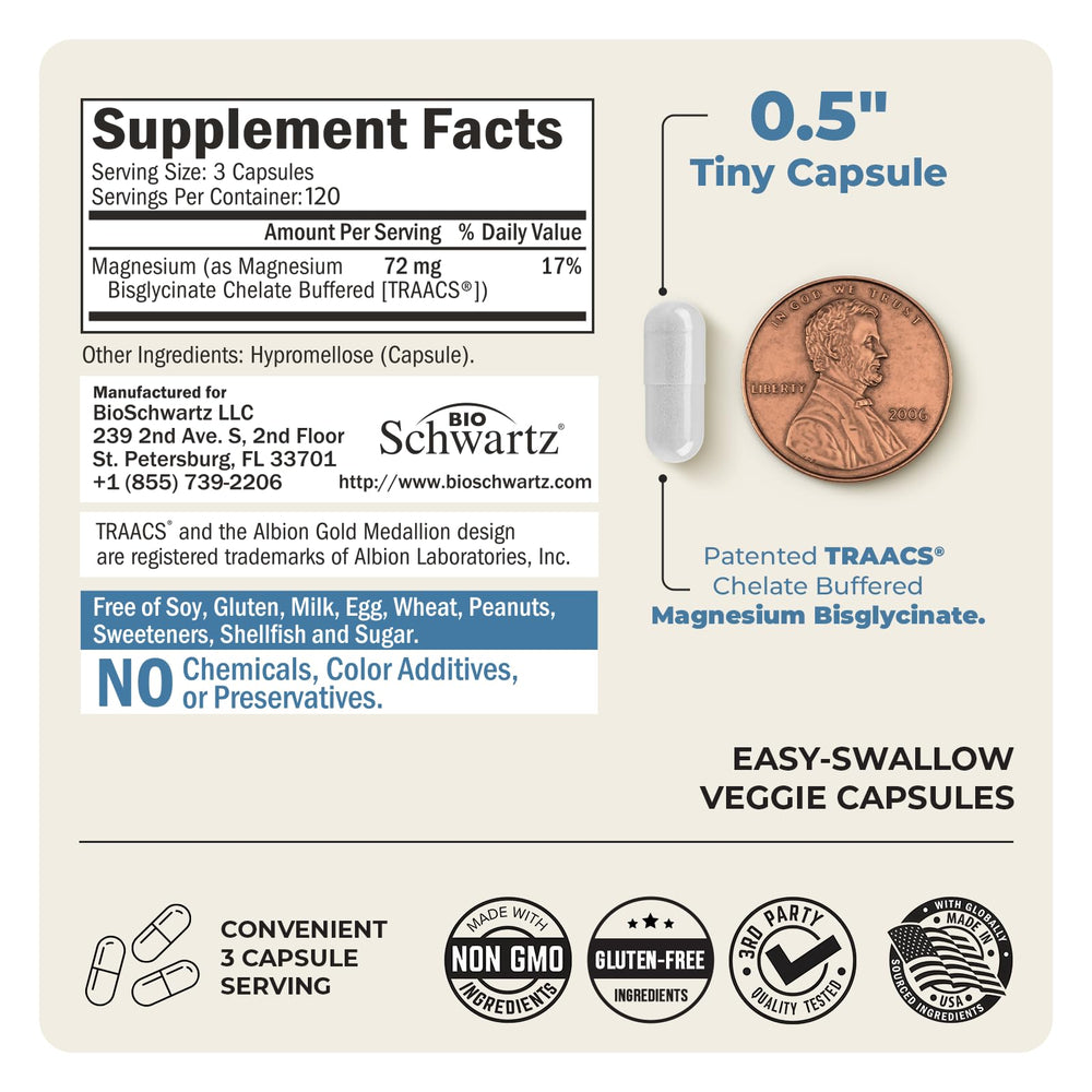 BioSchwartz close-up of capsule texture showing smooth vegan finish