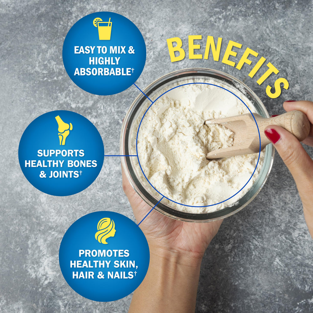 BioSchwartz blended in a fruit smoothie, neutral taste for versatile use