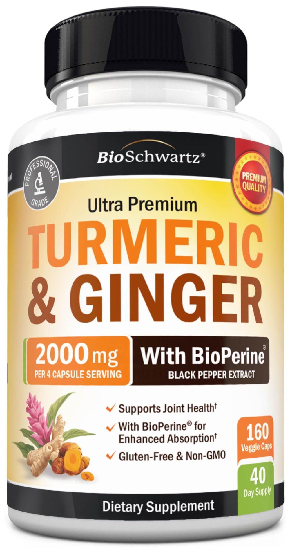 BioSchwartz front packaging showing bottle and product name for quick identification