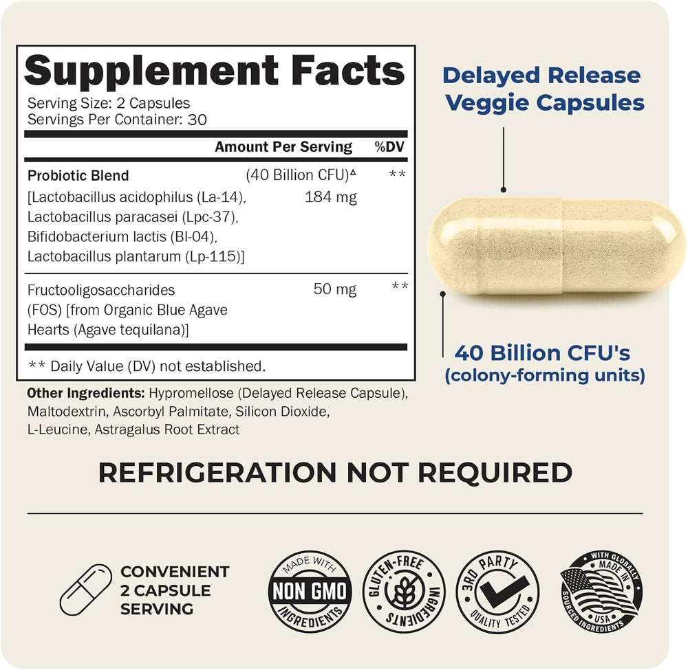 BioSchwartz product label detailing strains and potency for buyer confidence