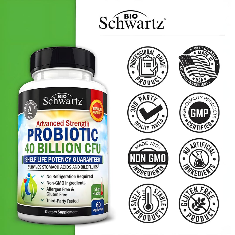 BioSchwartz bottle on breakfast table illustrating daily routine support