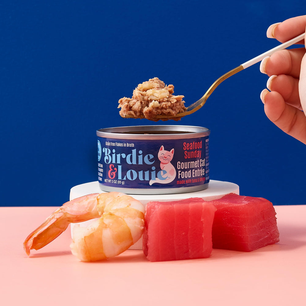 Birdie & Louie Tuna & Pineapple served in a bowl showing appealing mix