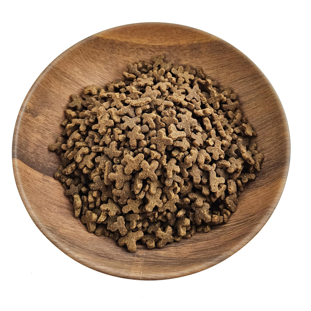 Birdie & Louie kibble served in bowl demonstrating ready-to-eat appeal
