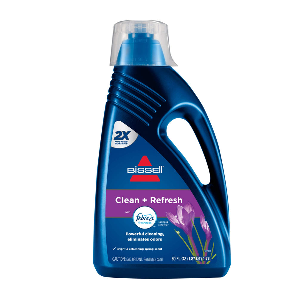 Bissell bottle front label showing product and scent benefits