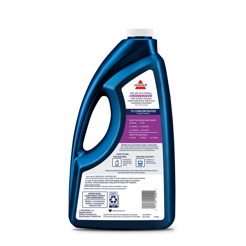 Bissell close-up of Spring Breeze scent label highlighting fresh aroma