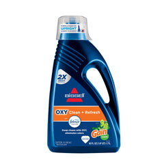 Bissell bottle front label showing product name and scent benefits