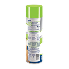 Bissell spray action close-up demonstrating foam coverage and easy application