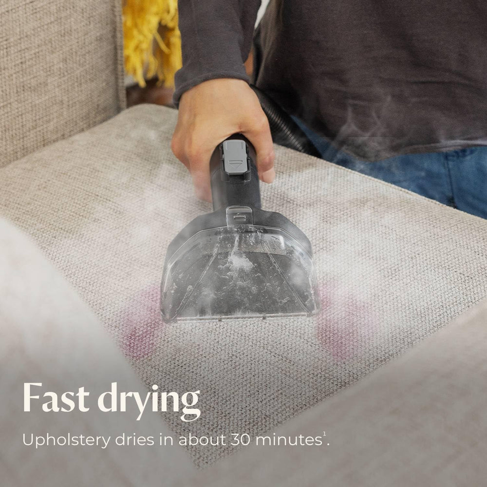 BISSELL PET PRO OXY bottle included with HydroSteam for powerful stain removal
