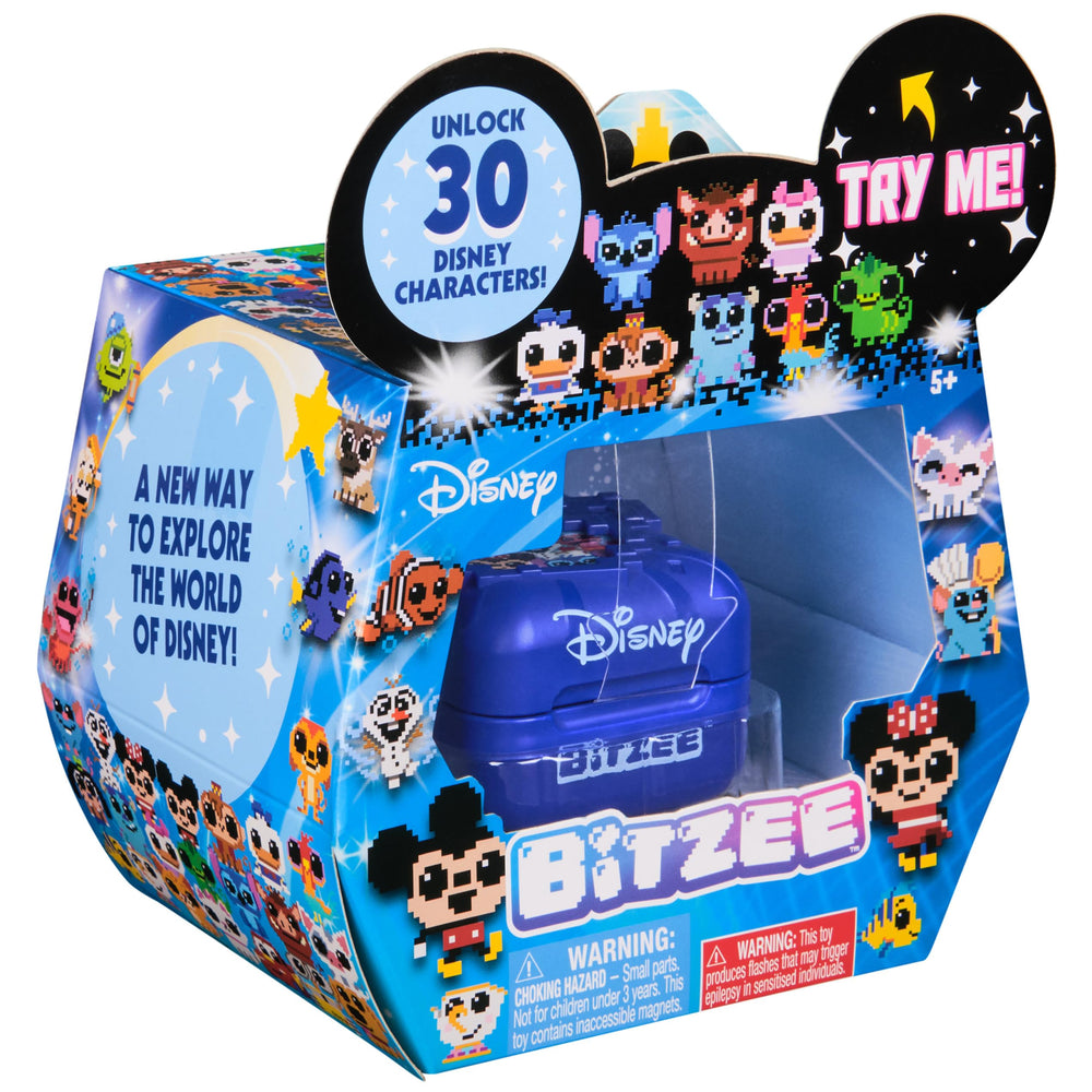 BITZEE back label and battery compartment showing safe power setup