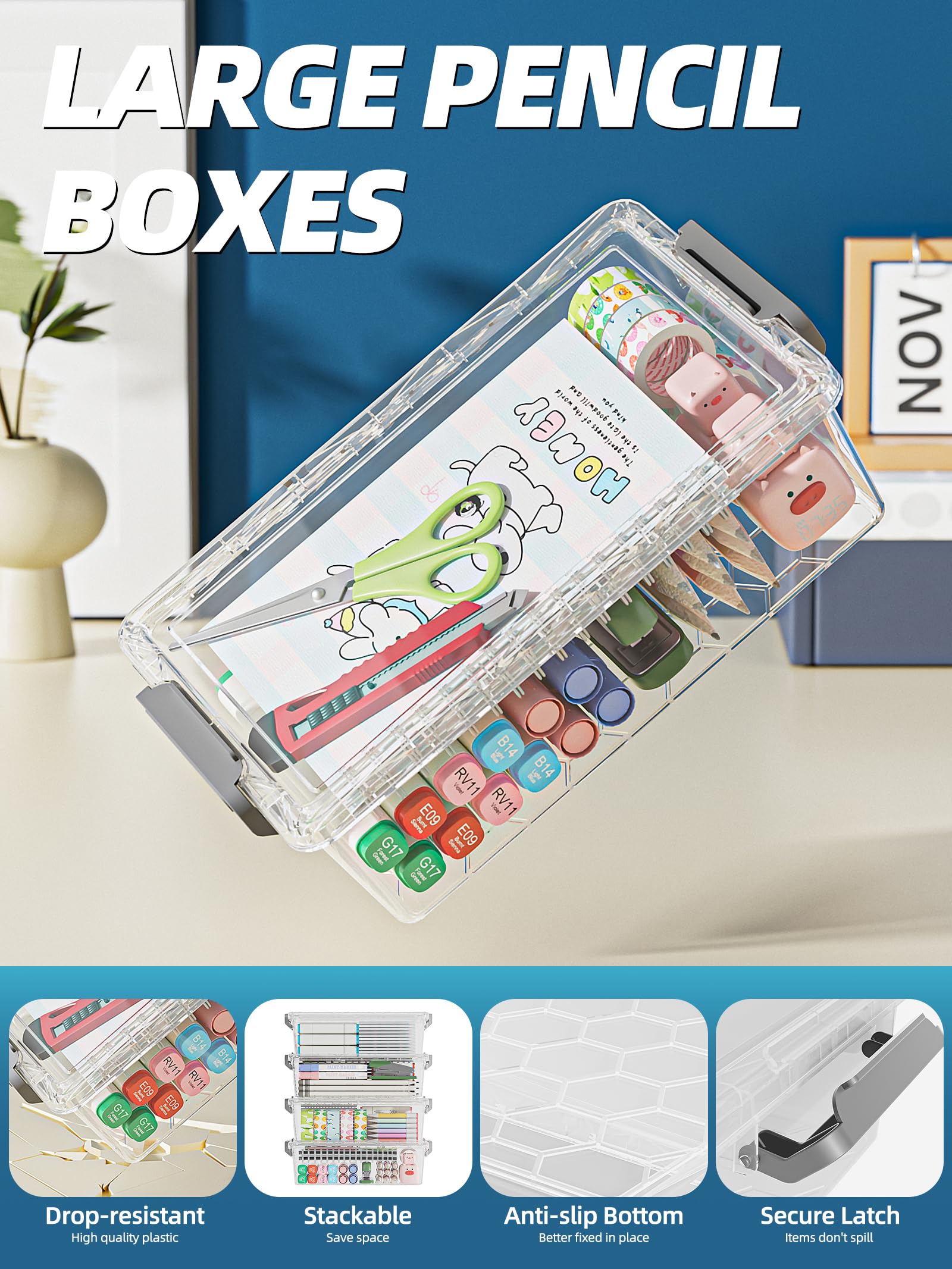 BiuLeon packed in a backpack for portable organization and secure transport