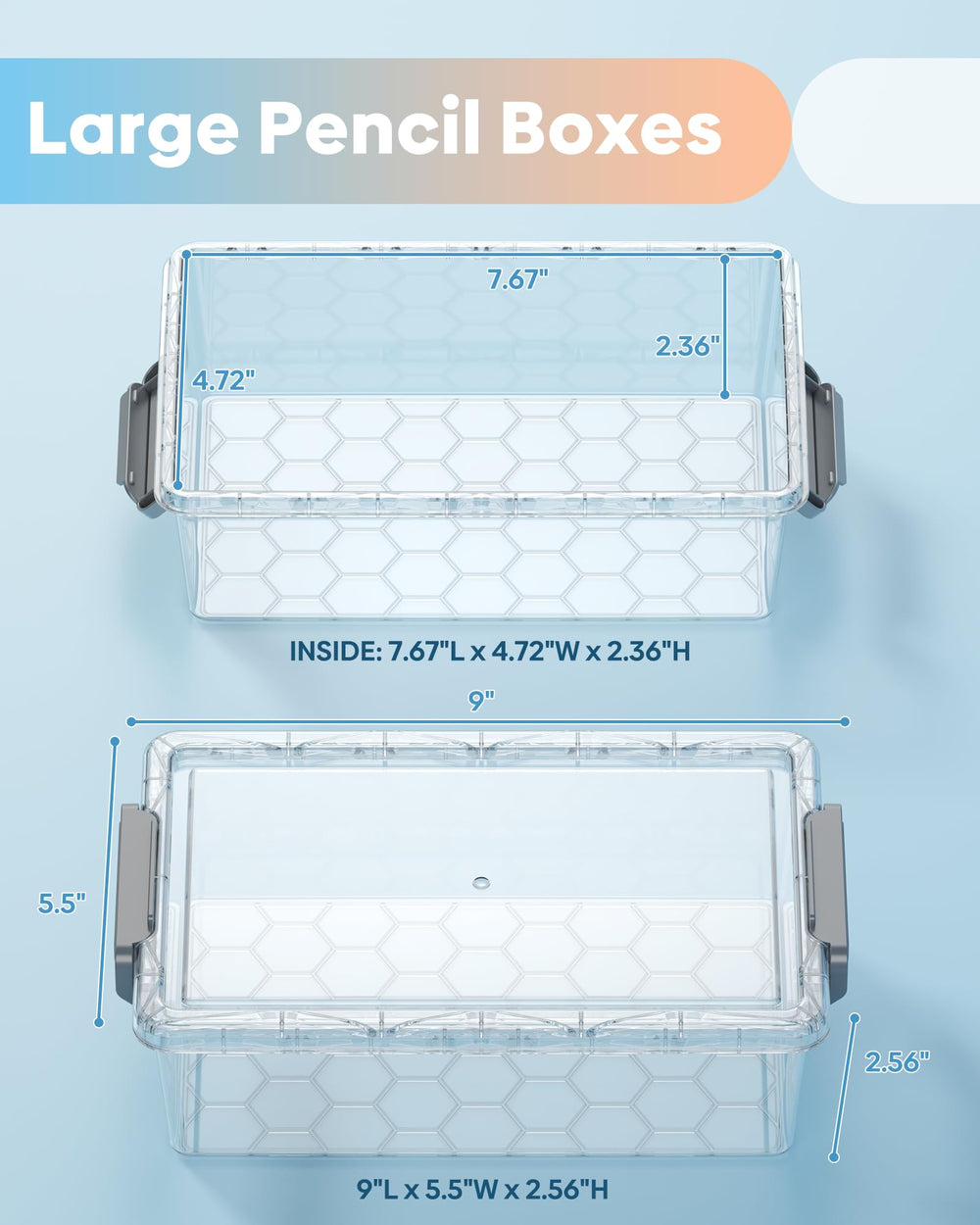 BiuLeon open box interior showing capacity and easy-access benefit