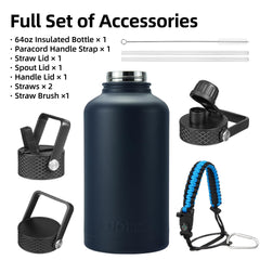 BJPKPK twist spout lid in hand demonstrating quick-access drinking and secure seal