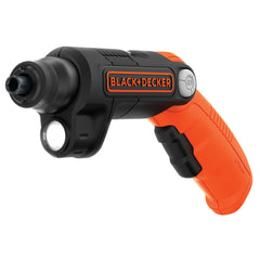BLACK+DECKER BDCSFL20C front view showing compact design and controls, easy storage benefit