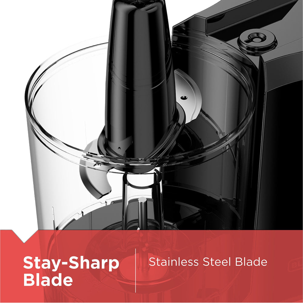 BLACK+DECKER disassembled parts ready for dishwasher-safe cleaning