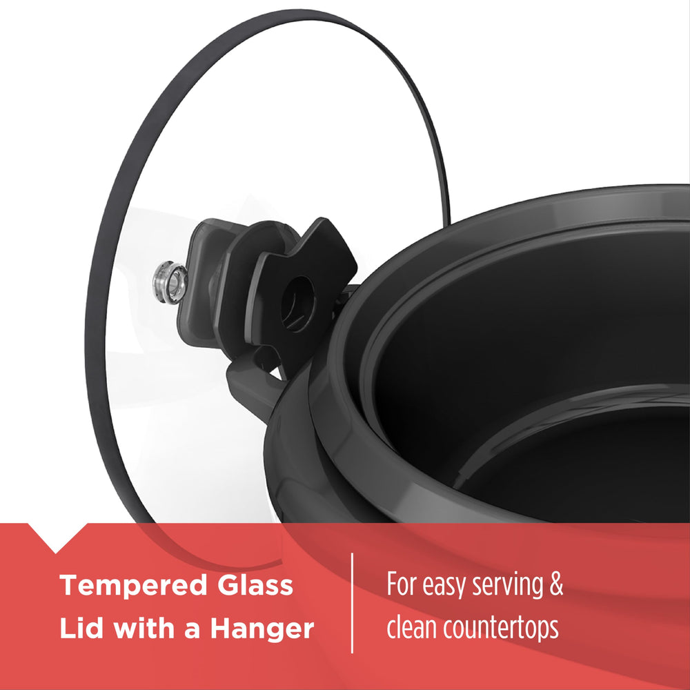 BLACK+DECKER measuring cup and spoon accessories included for accurate portions benefit