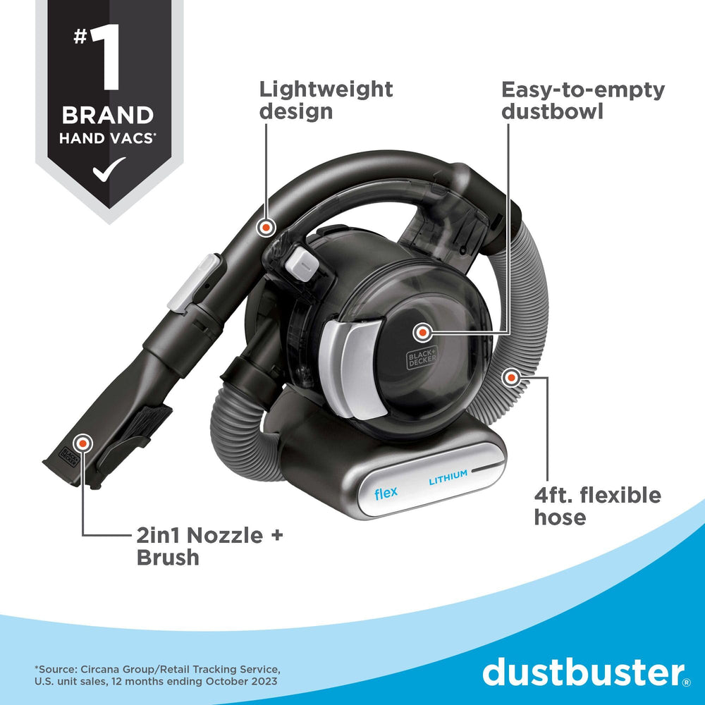 BLACK+DECKER pet brush attachment tackling fur to pull hair from upholstery