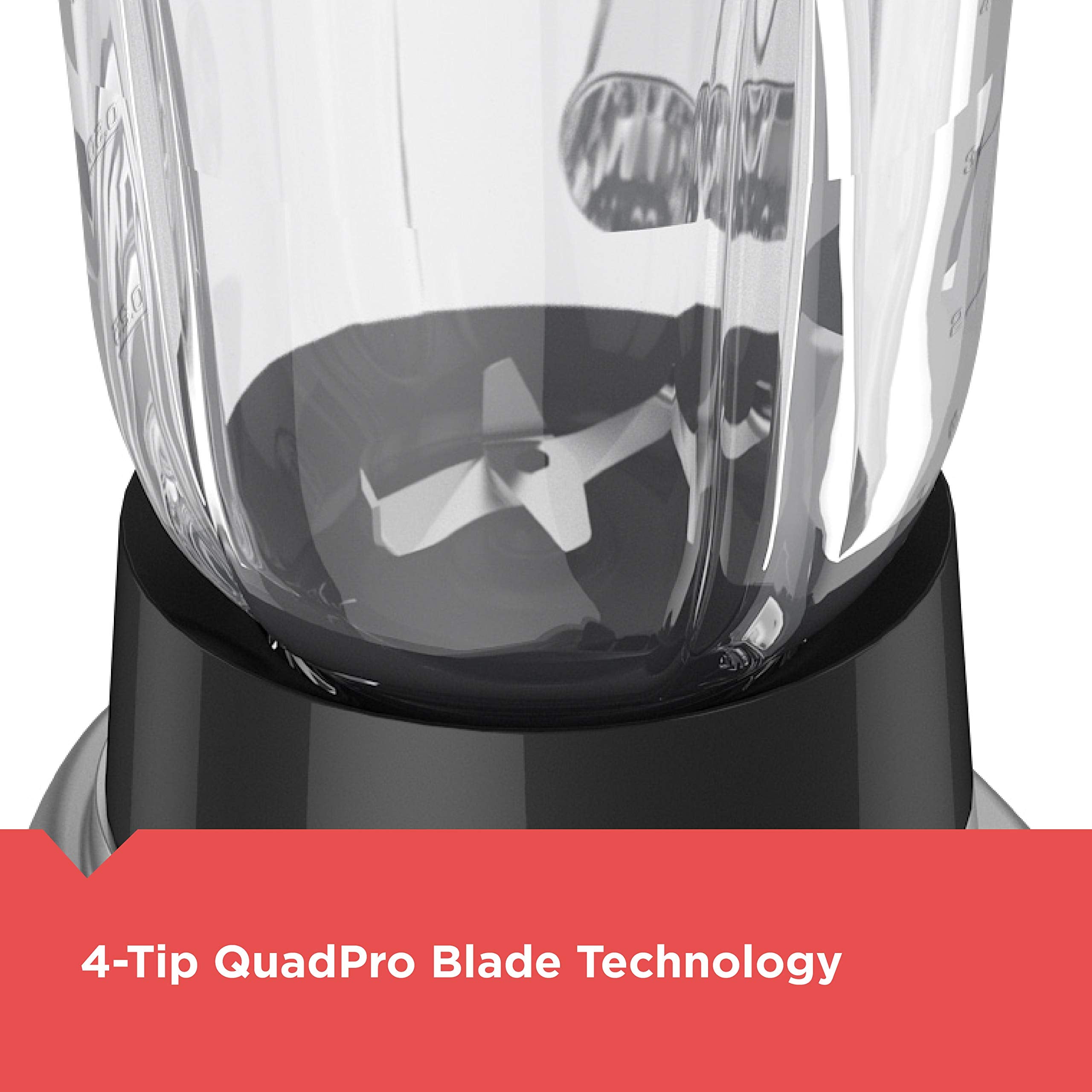 BLACK+DECKER blending frozen fruit and ice to show powerful crushing performance