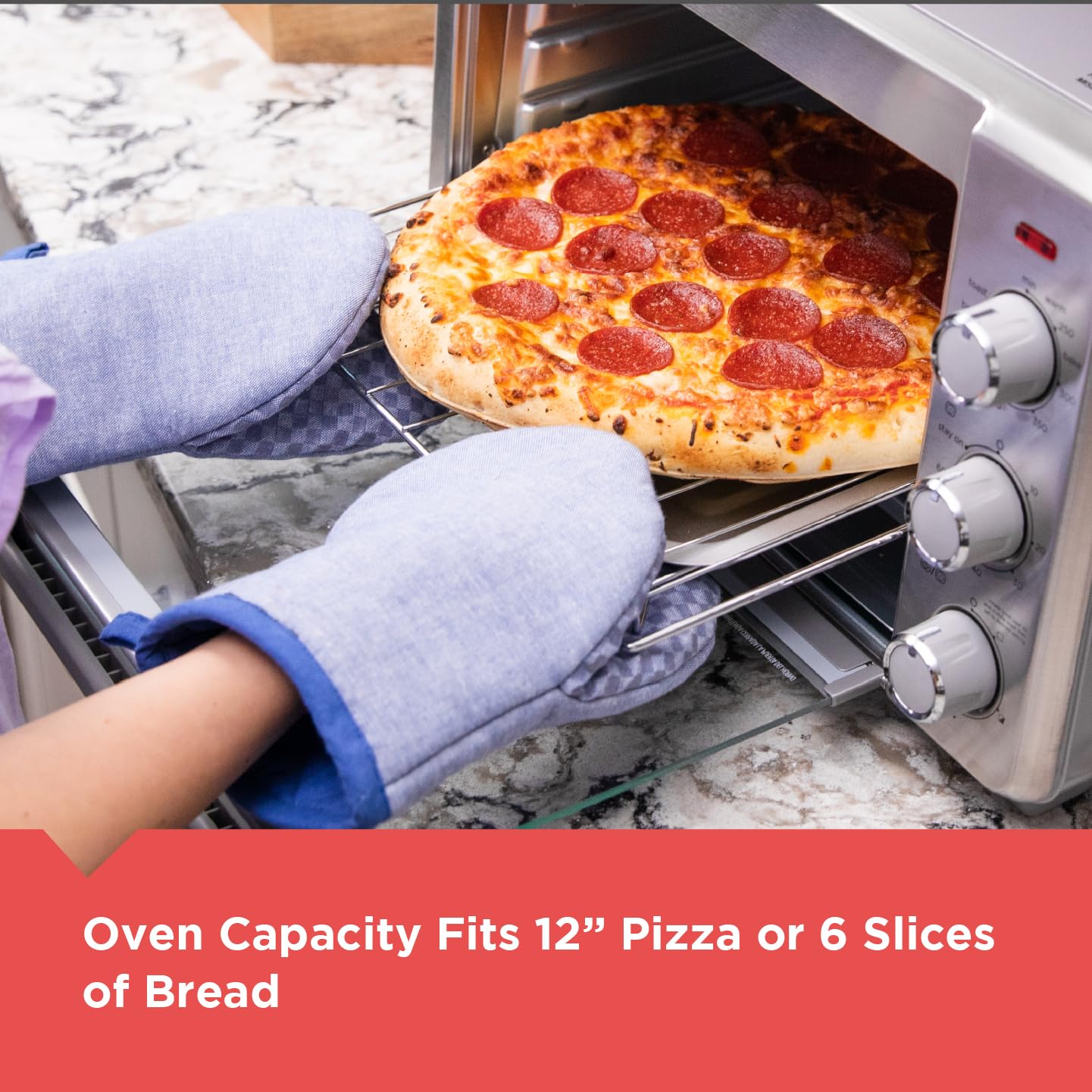 BLACK+DECKER toasting bread slices highlighting even browning and quick breakfasts