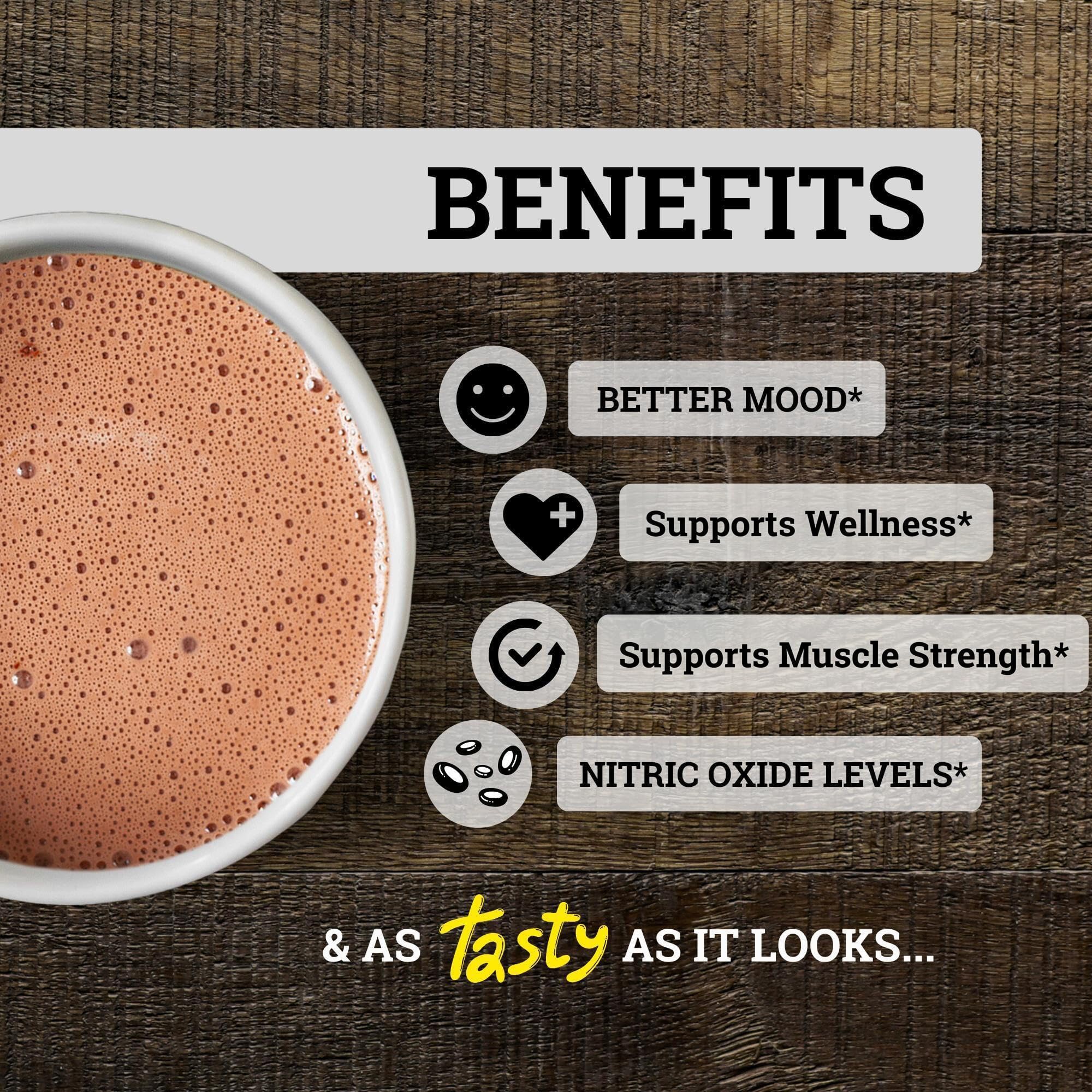 Black Forest added to morning coffee showing energizing pre-workout ritual
