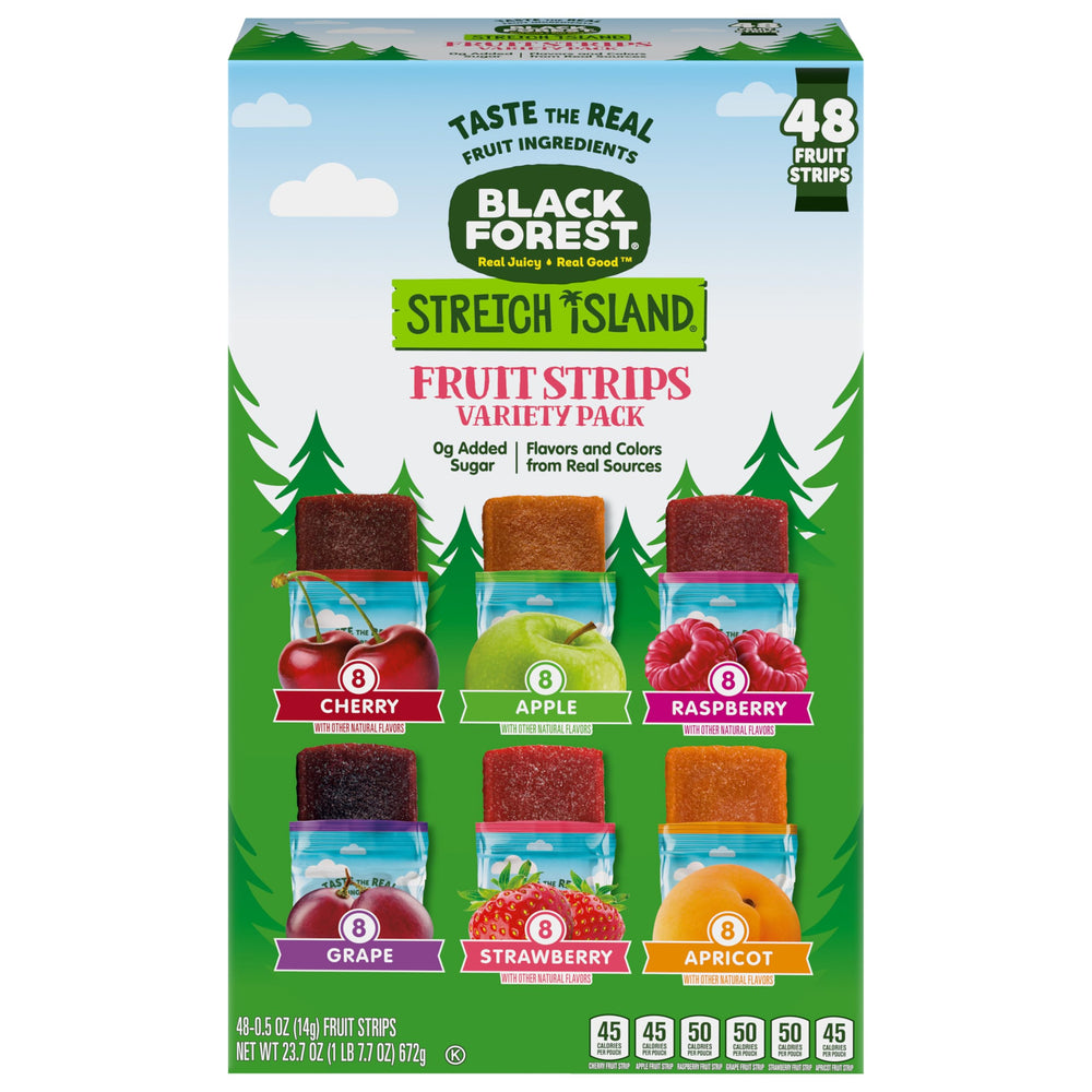 Black Forest fruit strips on a picnic setting for on-the-go enjoyment