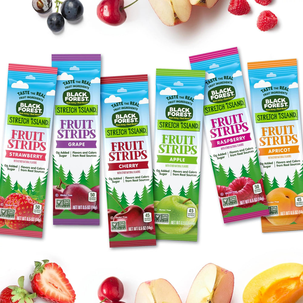 Black Forest strip tucked in a lunchbox for easy school snacking