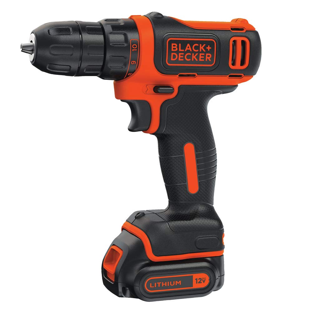 BLACK+DECKER assorted bits and holder detail showing versatility for multiple tasks