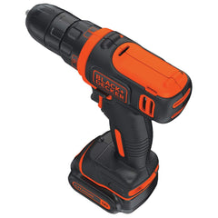 BLACK+DECKER close-up of mid-handle and LED highlighting better control and visibility