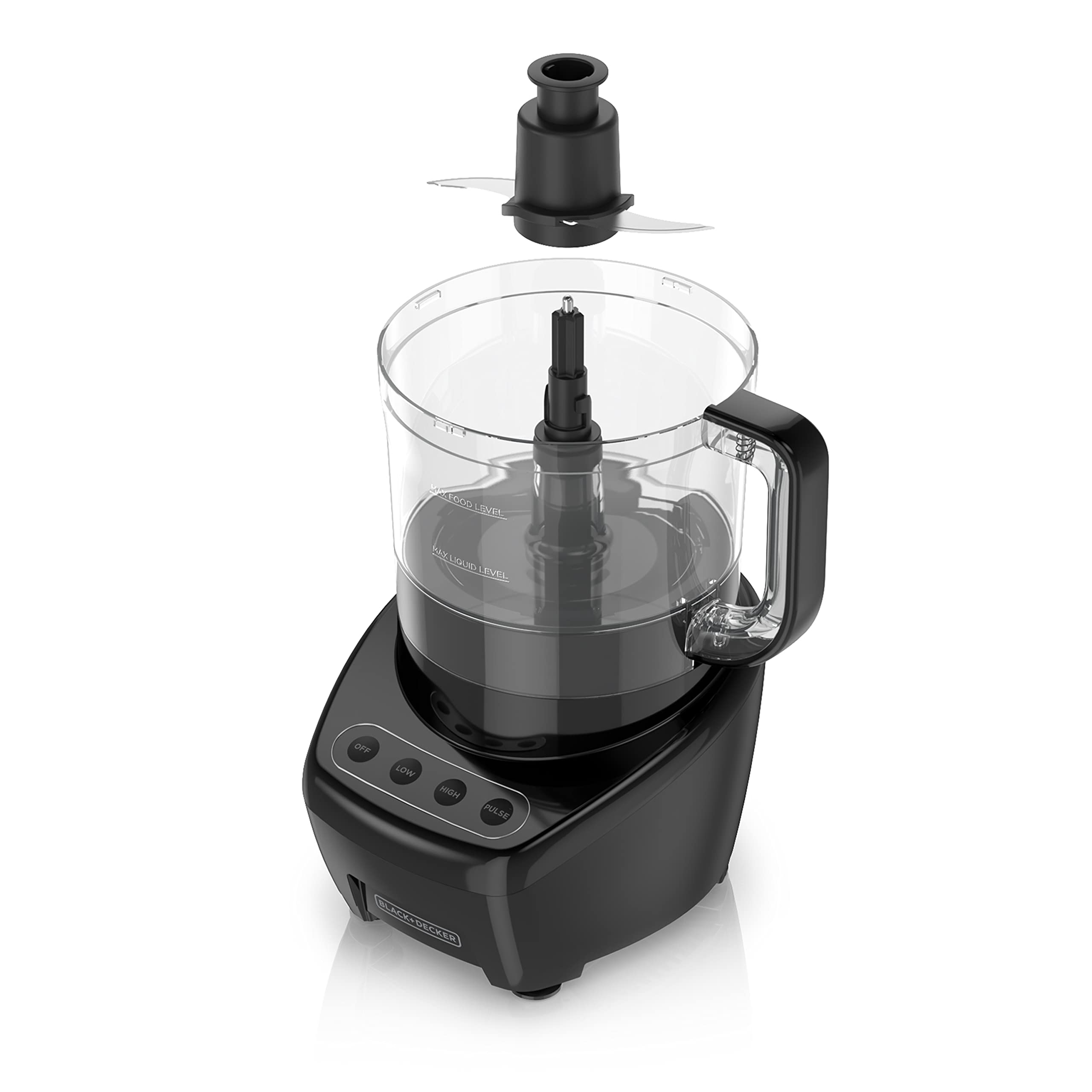 BLACK+DECKER removable parts in dishwasher showing easy-clean convenience