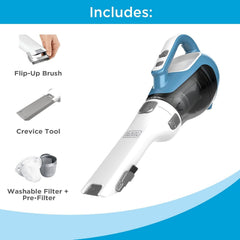 BLACK+DECKER rotating nozzle detail demonstrating angled reach for tight spaces