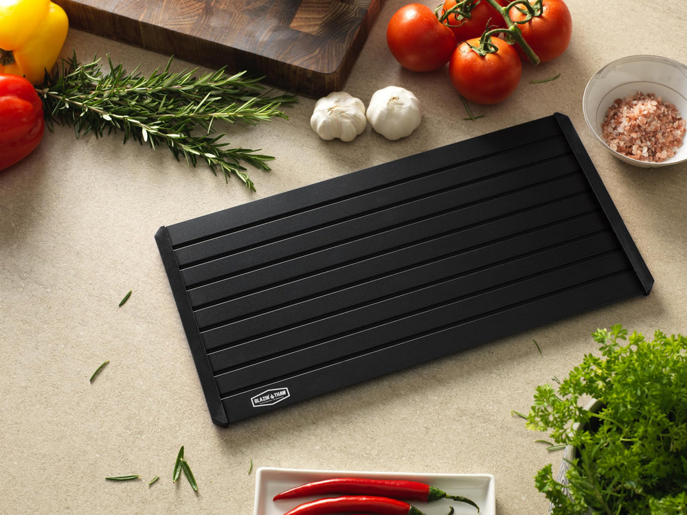 BLAZIN' THAW kitchen lifestyle setting portraying quick, everyday use