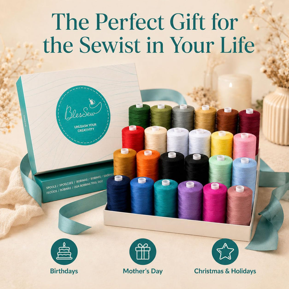BlesSew boutique gift box display ready for gifting and tidy storage