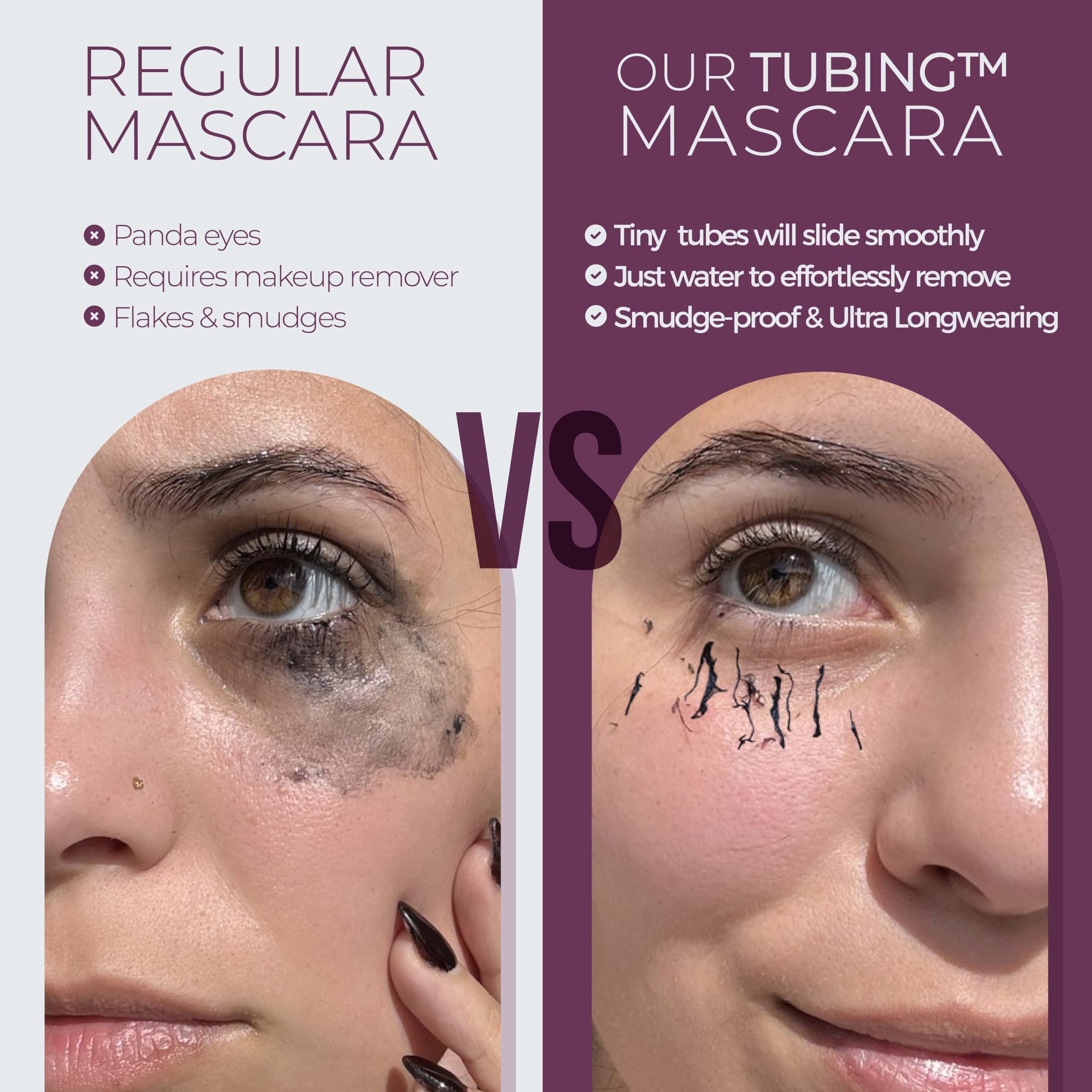 blinc texture swiped on skin showing smooth, clump-free finish