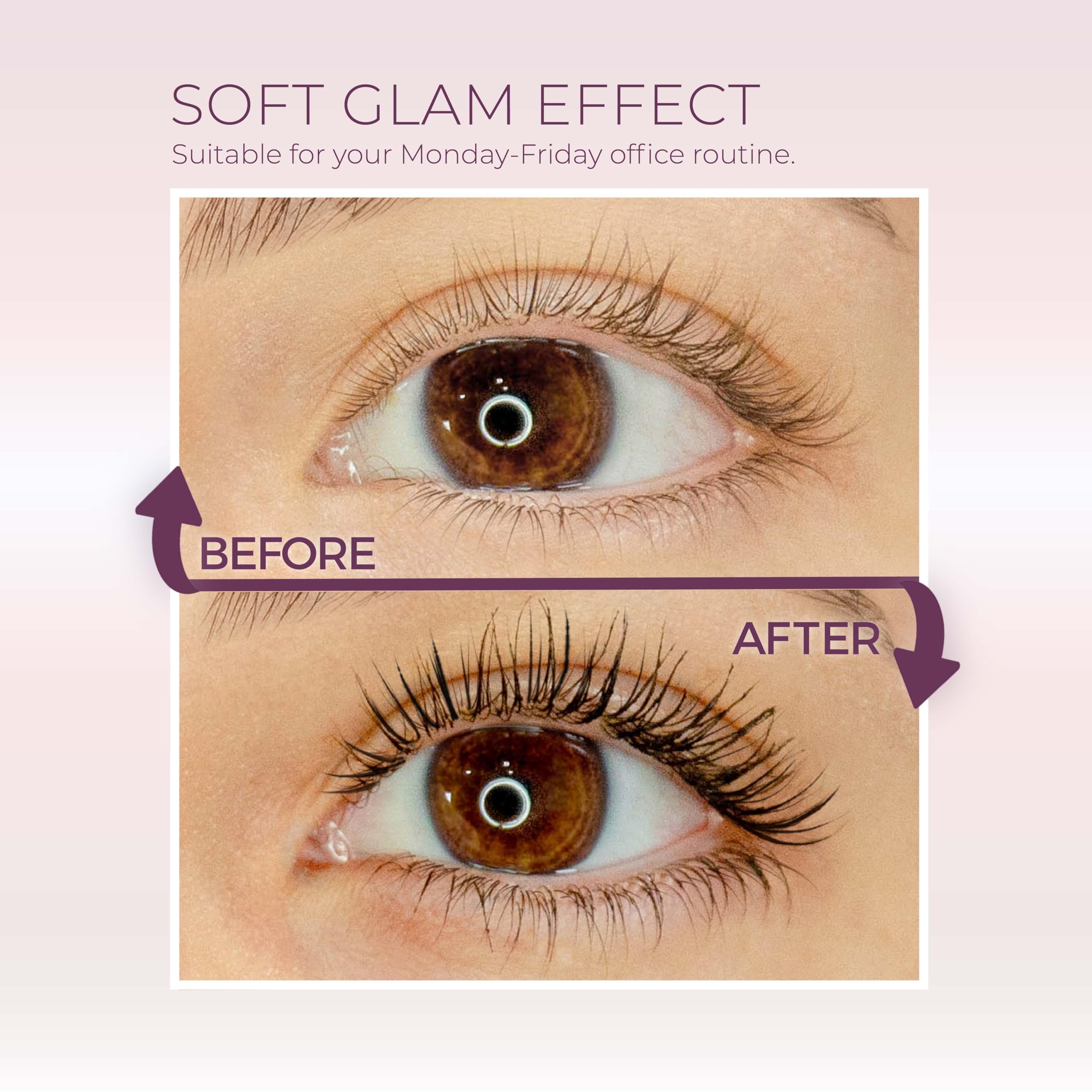 blinc wand closeup displaying brush design and even application benefit