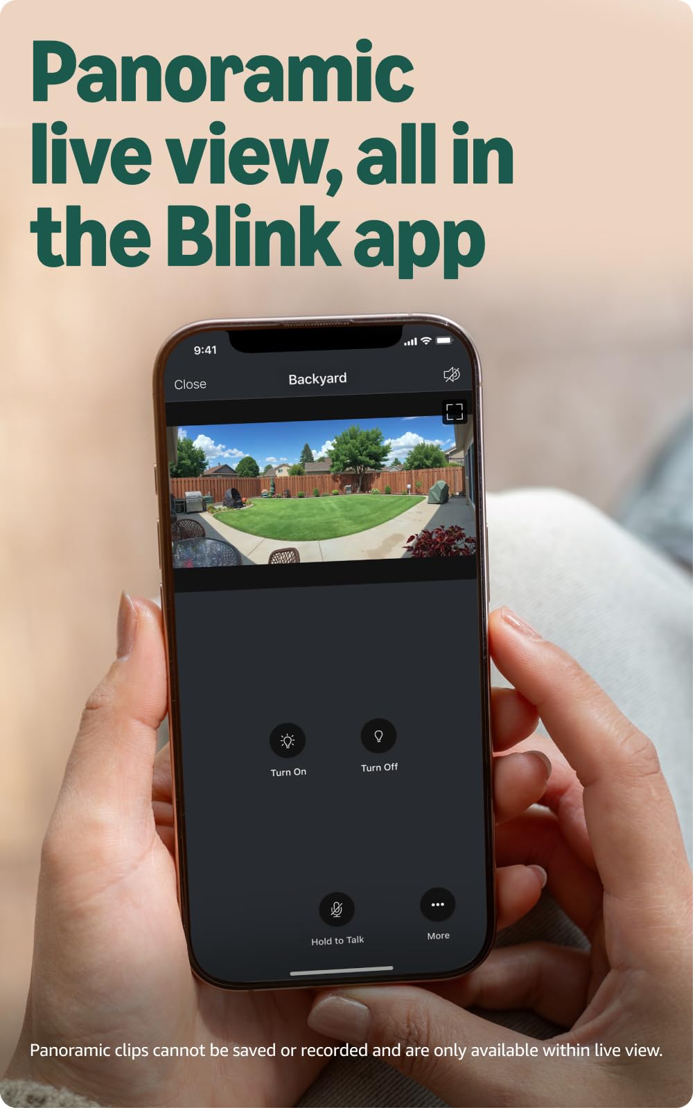 Blink Arc weather-resistant joint detail showing durability for outdoor use benefit