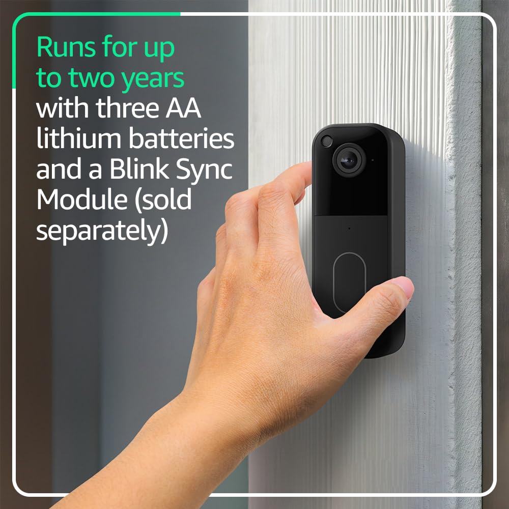 Blink close-up of lens and motion sensor showing detail detection benefits sharper images