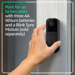 Blink close-up of lens and motion sensor showing detail detection benefits sharper images