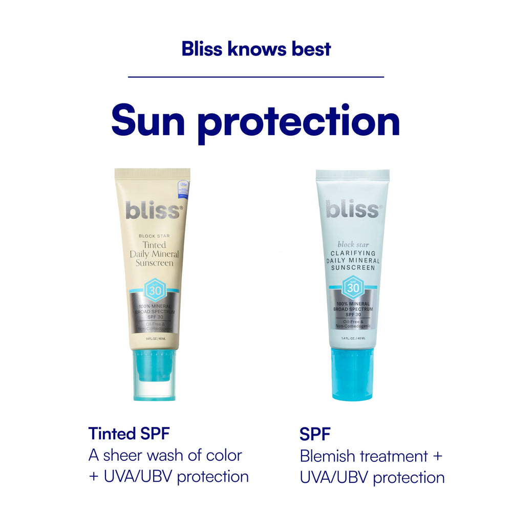 Bliss Block Star used in a makeup routine as a primer to create even base