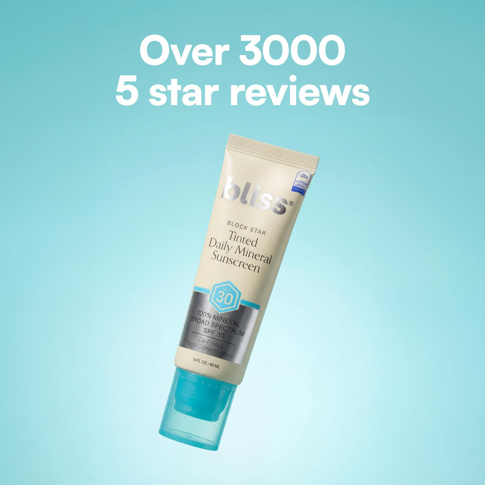 Bliss Block Star in outdoor lifestyle setting demonstrating everyday sun protection