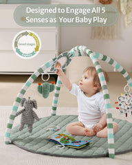 Blissful Diary layout of six detachable toys displayed to show variety and staged development options