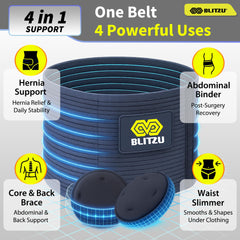 BLITZU close-up of removable 3D pad offering targeted pressure