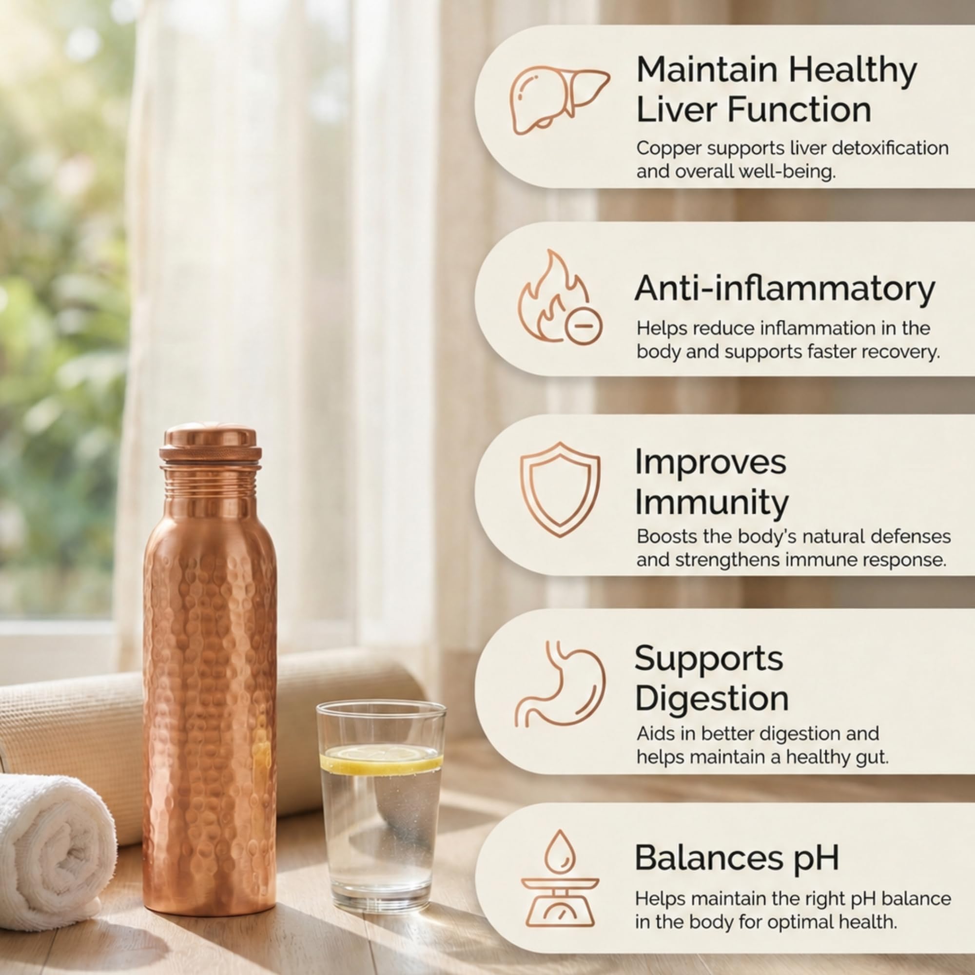 BLIXIFY bottle inside backpack showing portability and on-the-go use